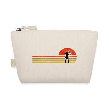 Silhouette rétro de Sunset Archer - Trousse biologique - nature - Devant