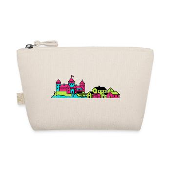 Orebro City Skyline Castle Modern Line Art - Organic Pouch - nature - Front