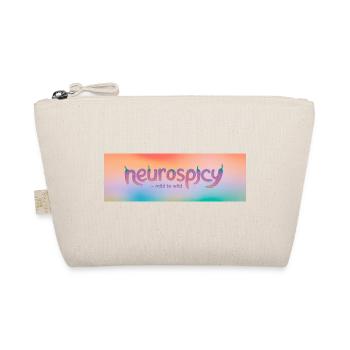 neurospicy – mild to wild - Bio-Täschchen - Natur - Vorne