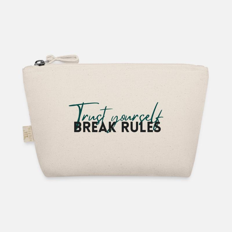 Trust Yourself – Self-Confidence Statement Organic Pouch