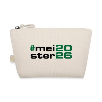 Meister 2026 Meisterschaft - Bio-Täschchen - Natur - Vorne