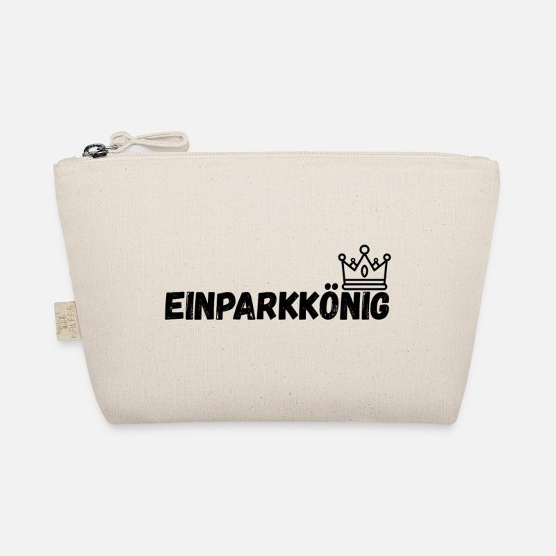 Einparkkönig - Bio-Täschchen - Natur