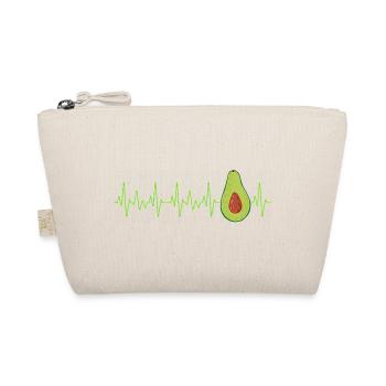 Avocado Heartbeat Avo Vegetarian - Organic Pouch - nature - Front