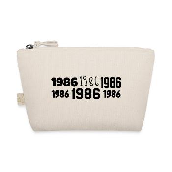 1986 – Großartig seit 1986 - Bio-Täschchen - Natur - Vorne