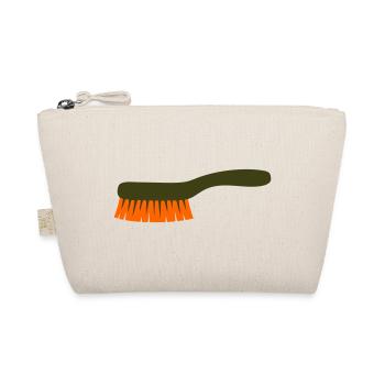 Mushroom Brush Tool Collector - Organic Pouch - nature - Front
