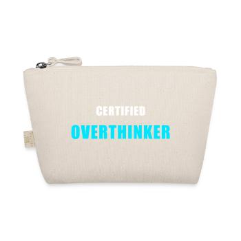 Chemise Certified Overthinker - Cadeau drôle - Trousse biologique - nature - Devant