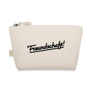 Friendship lettering (color changeable) - Organic Pouch - nature - Front