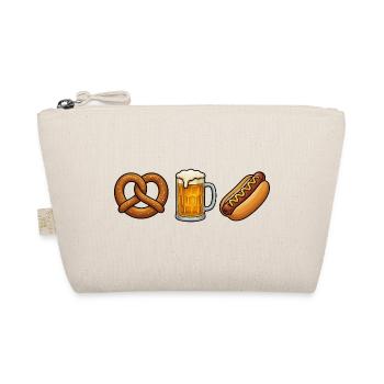 Chope de bière de bretzel Bratwurst Festival folklorique Bratwurst Remplacement des costumes traditionnels - Trousse biologique - nature - Devant