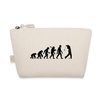 Golf Evolution für Männer und Jungen Golfspieler - Bio-Täschchen - Natur - Vorne