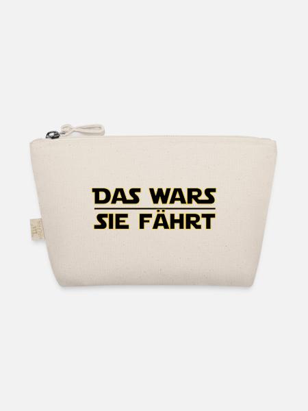 Das Wars Sie Fährt - Statement - Motiv - Bio-Täschchen - Natur