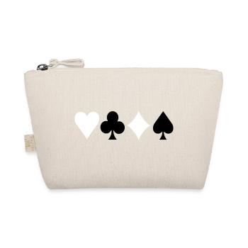 Poker Signs - Bio-Täschchen - Natur - Vorne