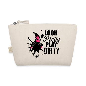 Look pretty play dirty - tennis - Bio-Täschchen - Natur - Vorne