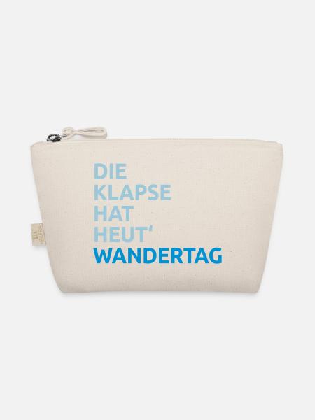 Die Klapse hat Wandertag - Bio-Täschchen - Natur - Vorne