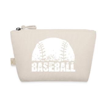 Baseball - Bio-Täschchen - Natur - Vorne