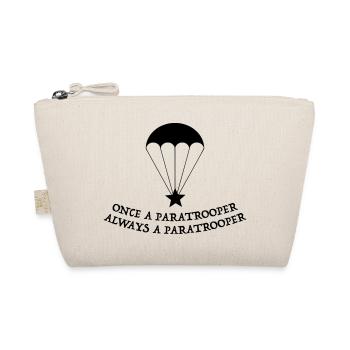 paratrooper fallschirmjager - Bio-Täschchen - Natur - Vorne