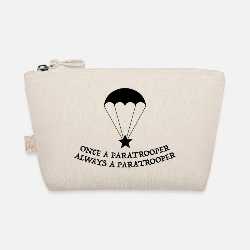paratrooper veteran Organic Pouch