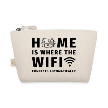 Home is where the WIFI connects automatically - Trousse biologique - nature - Devant