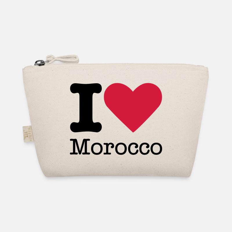 I Love Morocco Bio-Täschchen