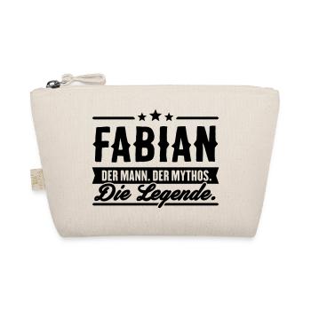 Mann Mythos Legende Fabian - Bio-Täschchen - Natur - Vorne