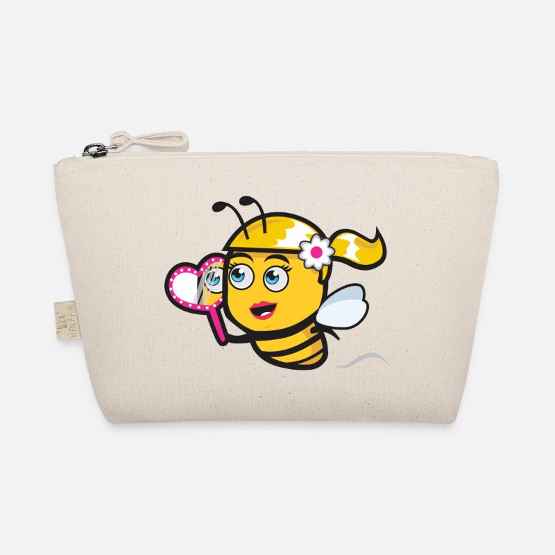 Schöne Biene Bio-Täschchen
