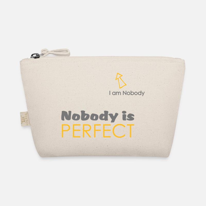 Nobody is perfect (I'm Nobody) - Bio-Täschchen - Natur
