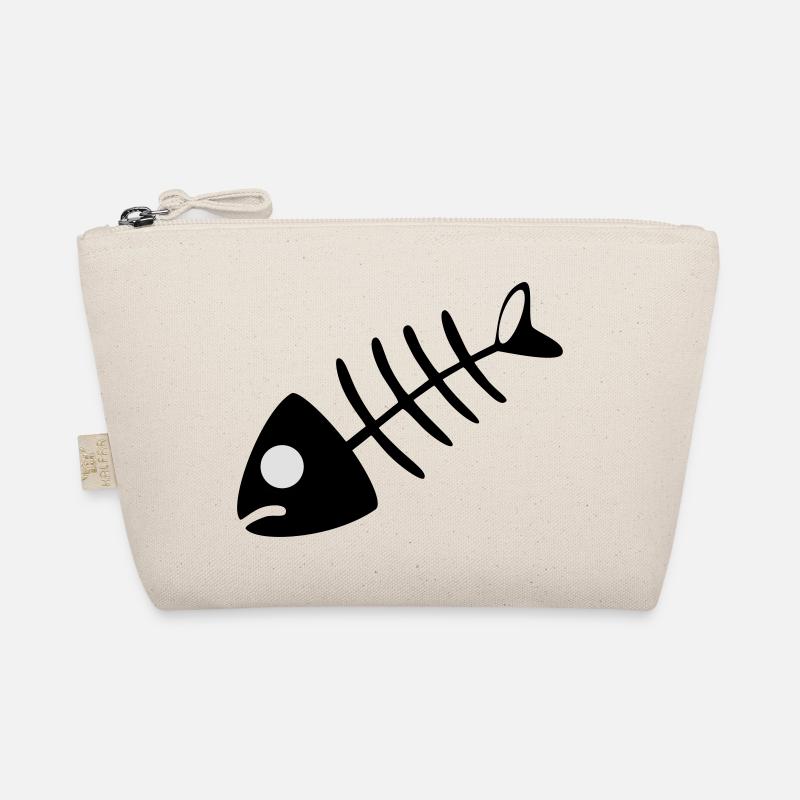 fish bone Organic Pouch