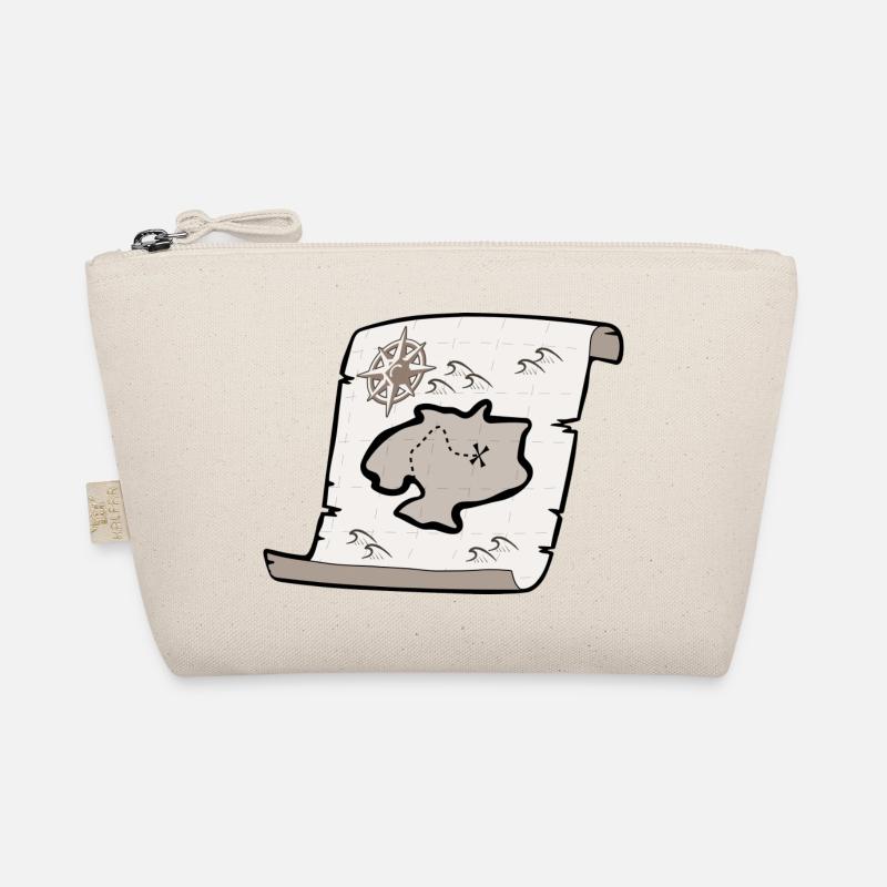 treasure map Organic Pouch