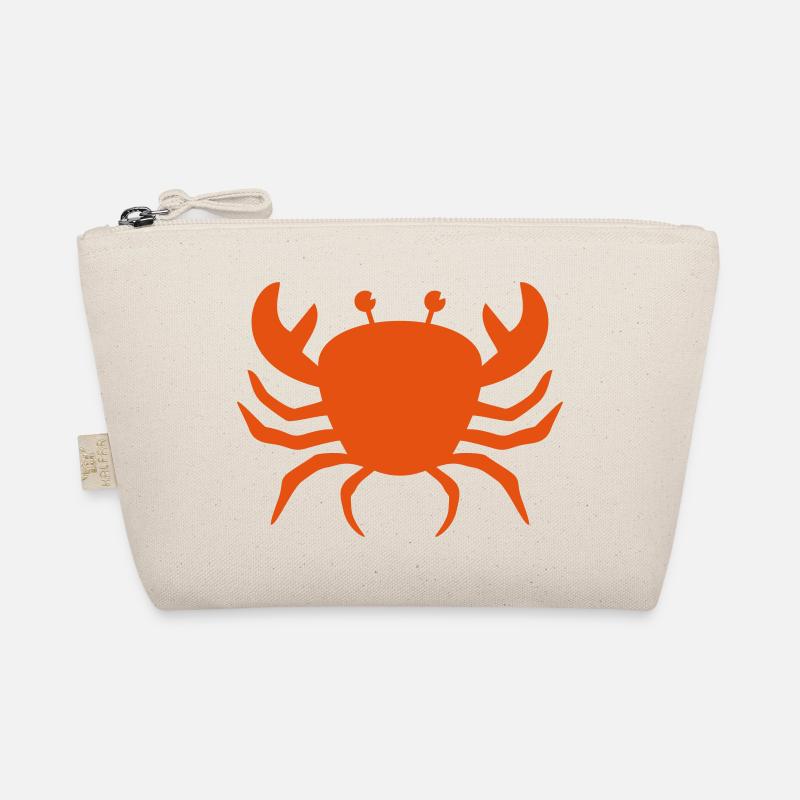 Krabbe Krebs Geschenk Sternzeichen Meeresbewohner Bio-Täschchen