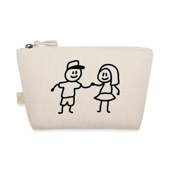 Jeune fille jouant - Trousse biologique - nature - Devant