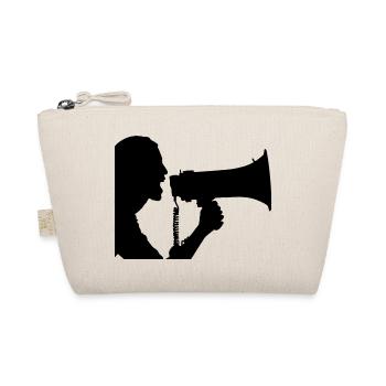 megaphone - Organic Pouch - nature - Front