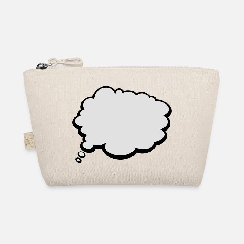 2541614 15422398 thought bubble Organic Pouch