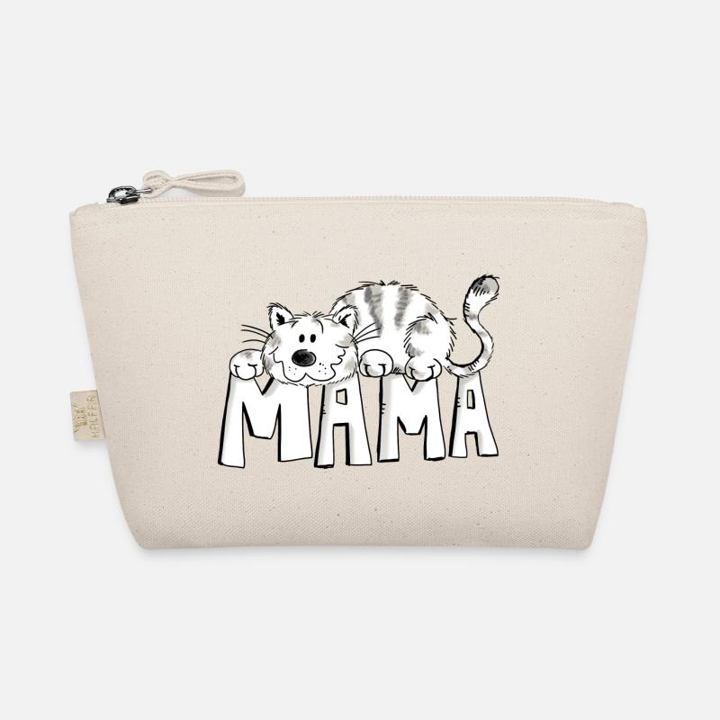 Cats Mum - Cat - Comic - Funny - Gift Organic Pouch