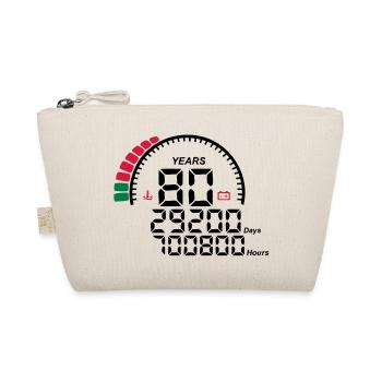 compteur anniversaire years ans 80 - Trousse biologique - nature - Devant
