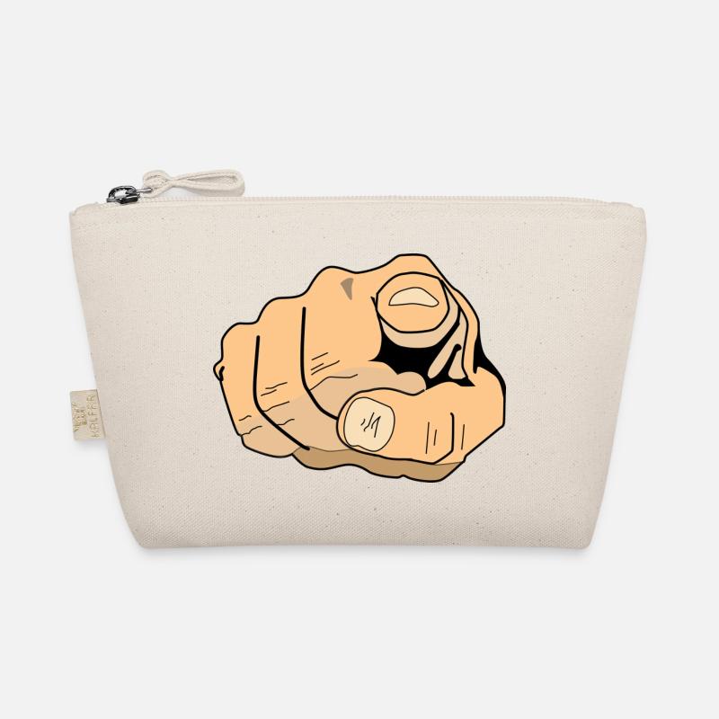 index finger Organic Pouch