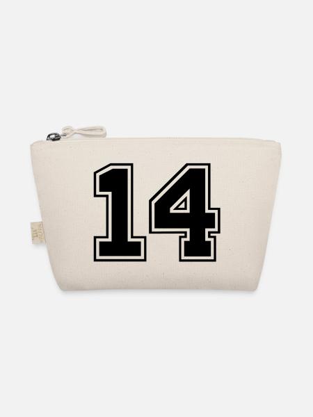 vierzehn - Organic Pouch - nature - Front