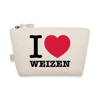 i love wheat - Organic Pouch - nature - Front
