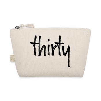 30 trente 30. numéro de cadeau d'anniversaire numéro 30 - Trousse biologique - nature - Devant