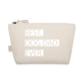 BEST DOG DAD EVER - Dog Lover - Organic Pouch - nature - Front