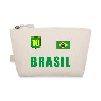 Brésil Football T-Shirt Jersey Fanshirt Ventilateurs - Trousse biologique - nature - Devant