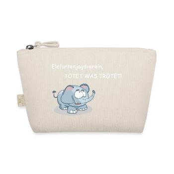 Elephant Hunt Club Tue quoi que ce soit, blanc - Trousse biologique - nature - Devant