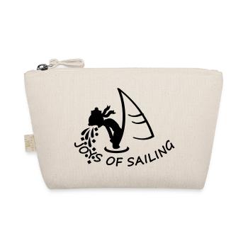 joys of sailing (1c) - Bio-Täschchen - Natur - Vorne