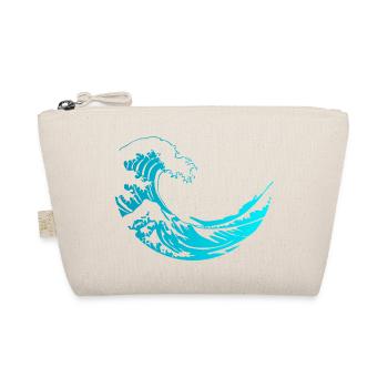 GREAT WAVE OF KANAGAWA - Organic Pouch - nature - Front