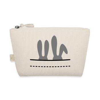 Je t'aime j'aime toi petite amie petit ami - Trousse biologique - nature - Devant
