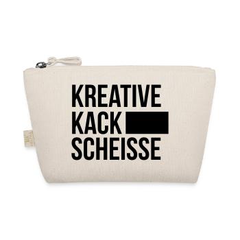 KREATIVE KACK SCHEISSE - Bio-Täschchen - Natur - Vorne