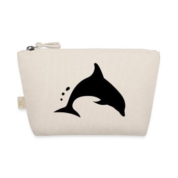 dolfijn dolphin - Bio-Täschchen - Natur - Vorne
