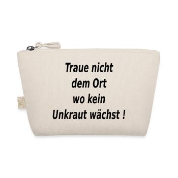 Ort Unkraut Garten - Bio-Täschchen - Natur - Vorne
