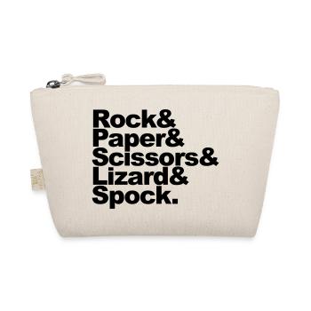 Rock Paper Scissors Lizard Spock - Trousse biologique - nature - Devant