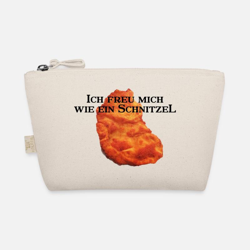 Ich freu mich wie ein Schnitzel Bio-Täschchen