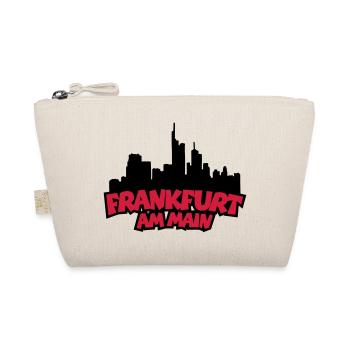Francfort Skyline (Noir / Rouge) - Trousse biologique - nature - Devant