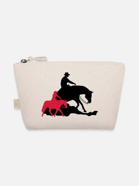 Reining vs Ranch Riding - Trousse biologique - nature - Devant